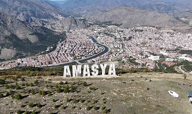 Dağın zirvesine yazıldı: Hollywood değil 'Amasya'