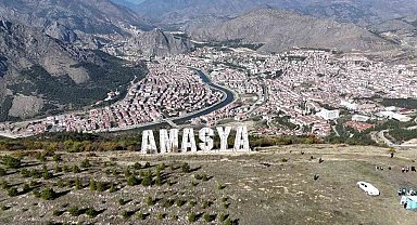 Dağın zirvesine yazıldı: Hollywood değil 'Amasya'