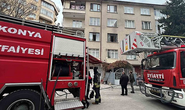 Dairedeki kombi patladı: 1 yaralı