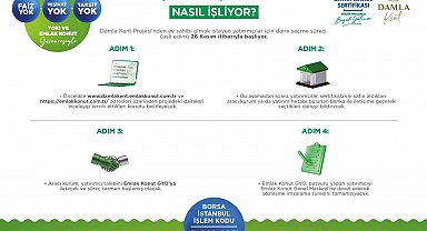 Damla Kent Projesi'nde daire seçimleri 26 Kasım'da başlıyor