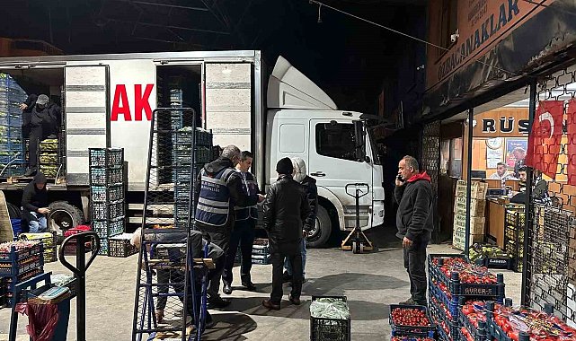 Defterdarlıktan Zonguldak Hali'ne şafak denetimi