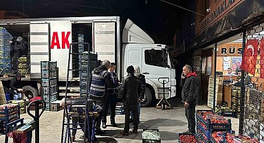 Defterdarlıktan Zonguldak Hali'ne şafak denetimi