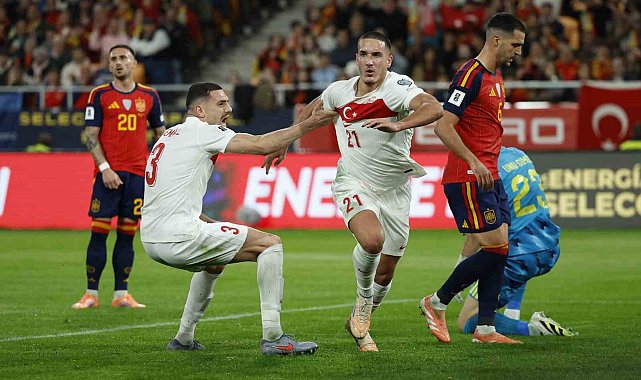 Deniz Gül, A Milli Takım'daki ilk golünü attı