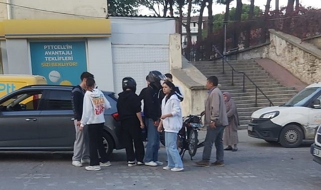 Denizli'de iki motosiklet çarpıştı; 2 yaralı