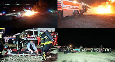 DHMİ'den nefes kesen tatbikat: Uçak kazası ve arsenik alarmı