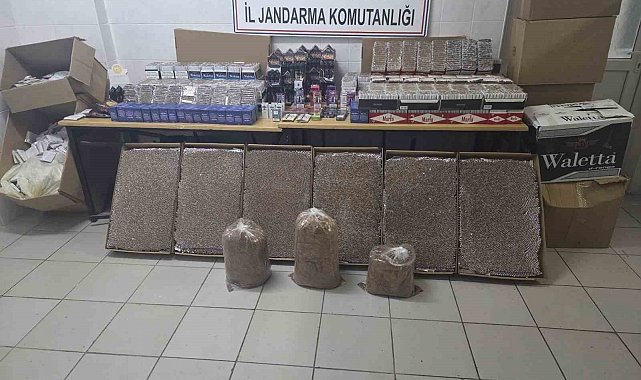 Didim'de 1,4 milyon değerinde kaçak sigara ele geçirildi