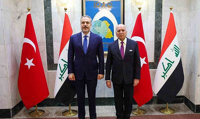 Dışişleri Bakanı Fidan, Iraklı mevkidaşı Hüseyin ile görüştü
