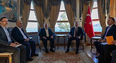 Dışişleri Bakanı Hakan Fidan, Hamas Heyeti ile görüştü