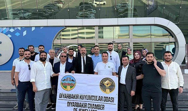 Diyarbakır Kuyumcular ve Sarraflar Odası Abu Dabi'de Mezopotamya'nın köklü altın işleme kültürünü tanıttı