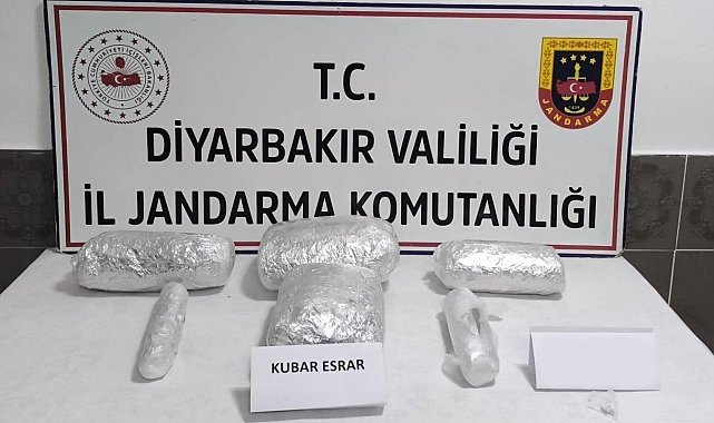 Diyarbakır'da 73 kilo uyuşturucu madde ele geçirildi