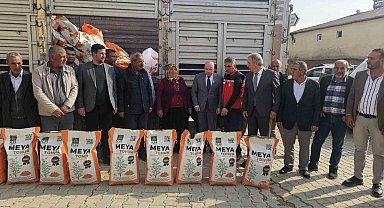 Diyarbakır'da çiftçilere 55 ton mercimek tohumu dağıtıldı