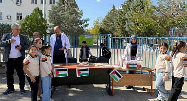 Diyarbakır'da öğrencilerden Gazze'ye 1 milyon 287 bin liralık destek