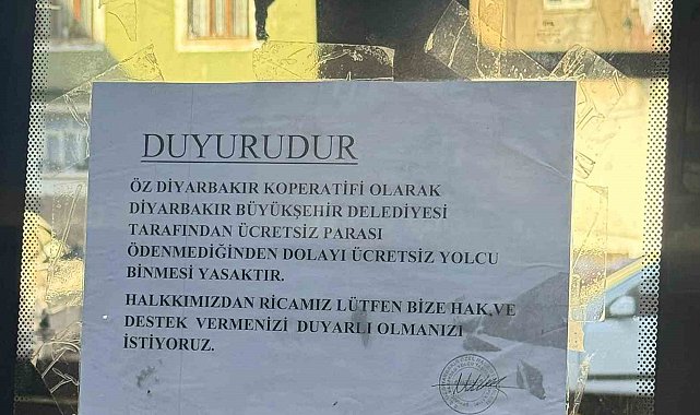 Diyarbakır'da özel halk otobüslerinden ücretsiz yolcu krizi