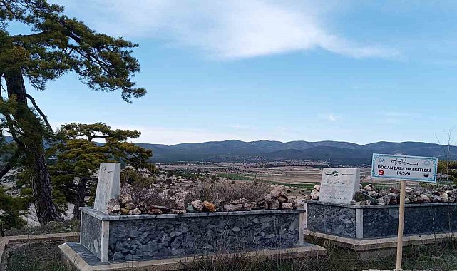 Doğan Baba ve gelininin mezarında bakım ve onarım çalışmaları tamamlandı