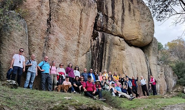 Doğaseverler, doğa ve tarih rotasında buluştu