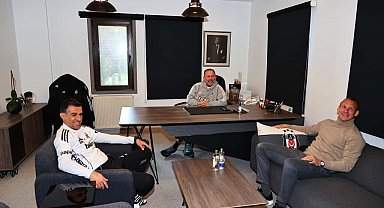 Domagoj Vida'dan Beşiktaş'a ziyaret