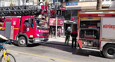 Dönercide çıkan yangın paniğe yol açtı