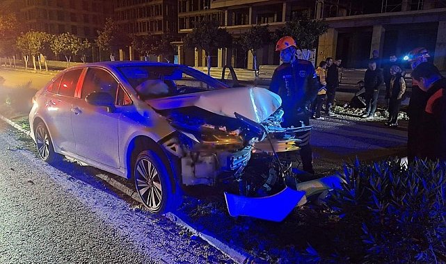 Dörtyol'da trafik kazası: 1 yaralı