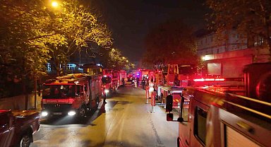 Dudullu OSB'de elektronik fabrikasında korkutan yangın