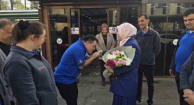 Düzce İl Milli Eğitim Müdürü'nden Kusursuz Kafe'ye ziyaret