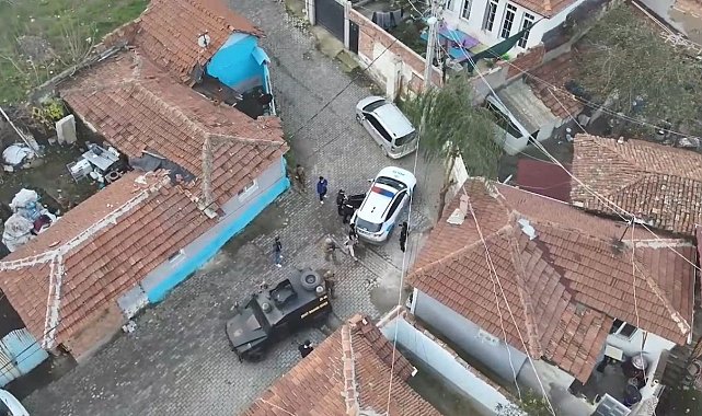 Edirne'de uyuşturucu operasyonu: 8 şüpheli yakalandı