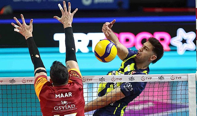 Efeler Ligi: Fenerbahçe: 2 - Galatasaray: 3