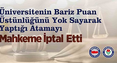 Eğitim-Bir-Sen'in Edirne'de açtığı davada mahkeme yapılan atamayı iptal etti