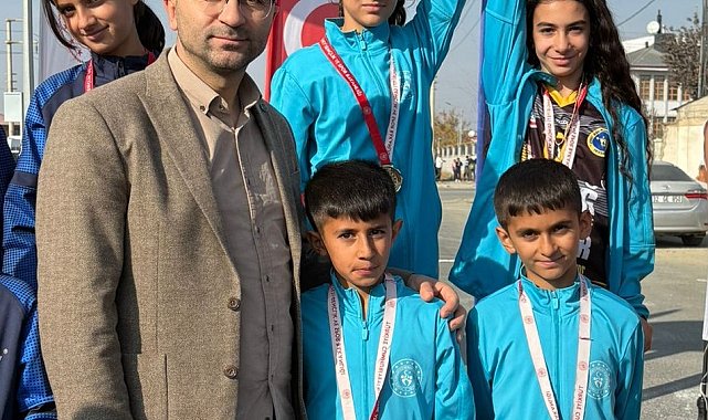 Elazığ 1. etap kros yarışmasında bölge birincisi