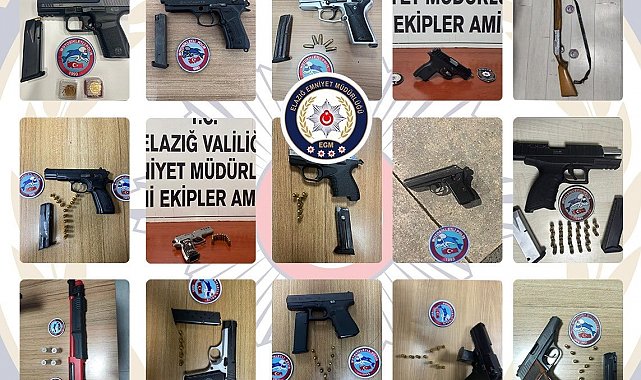 Elazığ'da aranan 89 şahıs yakalandı