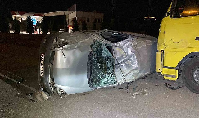 Elazığ'da ekim ayında 288 kaza meydana gelirken, 1 kişi hayatını kaybetti