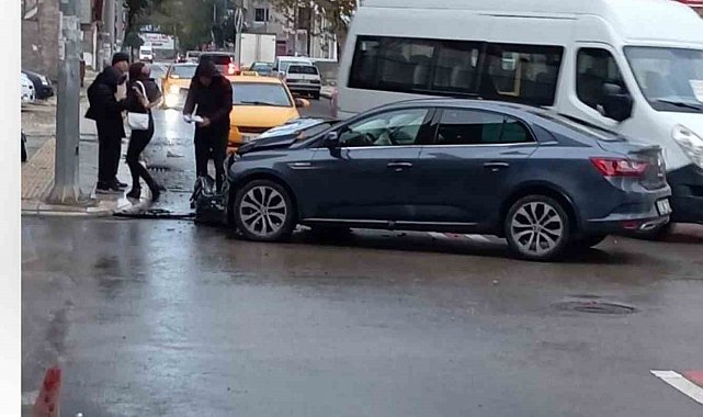 Elazığ'da trafik kazası: 1 yaralı