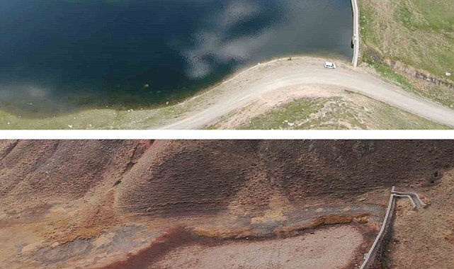 Erek Dağı'nın doğusundaki Antik Urartu Barajı kurudu