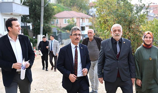 Erenler'in sokakları yenileniyor