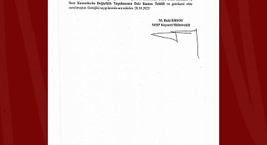 Ersoy'dan kadınlara ve çocuklara yönelik işlenen şiddet hakkında kanun teklifi