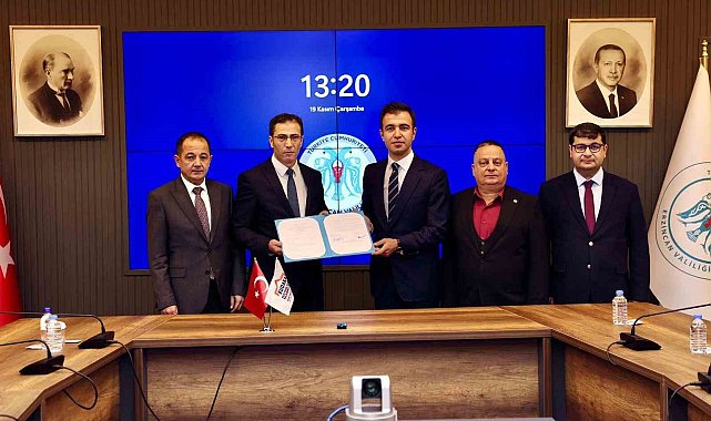 Erzincan Tarıma Dayalı İhtisas Besi OSB için Altyapı ve Fizibilite Projesi Protokolü imzalandı