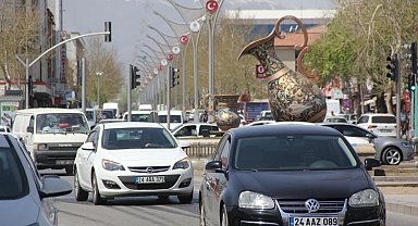Erzincan'da araç sayısı 82 bin 645 oldu