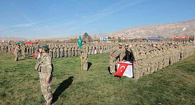 Erzincan'da bedelli erler yemin etti