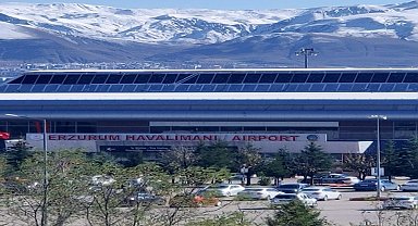 Erzurum Havalimanı'nda Ekim ayında 103 bin 605 yolcuya hizmet verildi