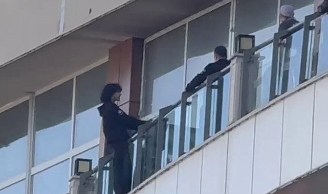 Erzurum MNG AVM'de intihar girişimi