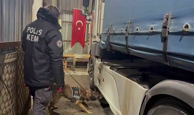 Erzurum polisinden dev uyuşturucu operasyonu: 2 tutuklama