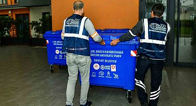 Esenyurt'ta sitelerde geri dönüşüm seferberliği başladı