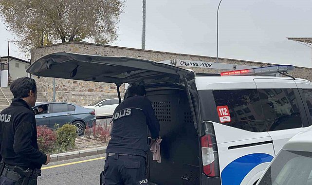 Eşinin bıçakladığı adam, eşini adliye çevresinde pompalı tüfek ile bekledi