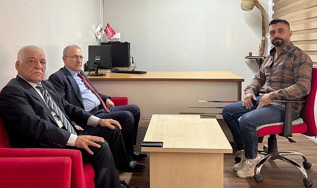 Eski Milletvekili Şevket Gürsoy'dan İHA'ya ziyaret