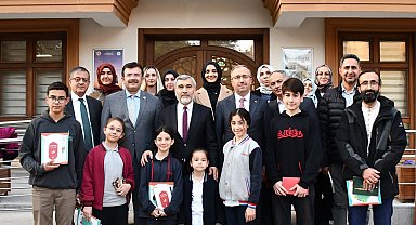 Eskişehir'de 134 okuldan Gazze'ye destek