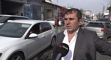 Esnaf derdini anlatırken gerçek kameralara yansıdı