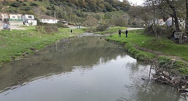 Eyüpsultan'daki gölde balık ölümleri yaşandı