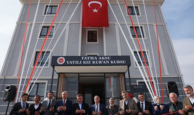 Fatma Aksu Yatılı Kız Kur'an Kursu açıldı