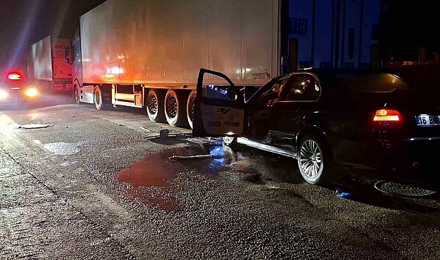 Feci kazadan acı haber geldi : Sürücü hayatını kaybetti, alkollü olduğu tespit edildi