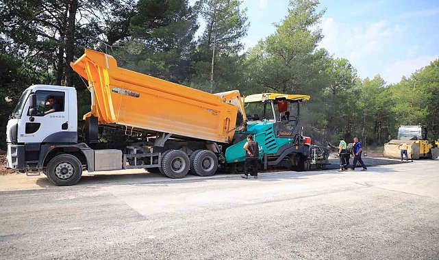 Fethiye Ölüdeniz 2. etap yol çalışması devam ediyor