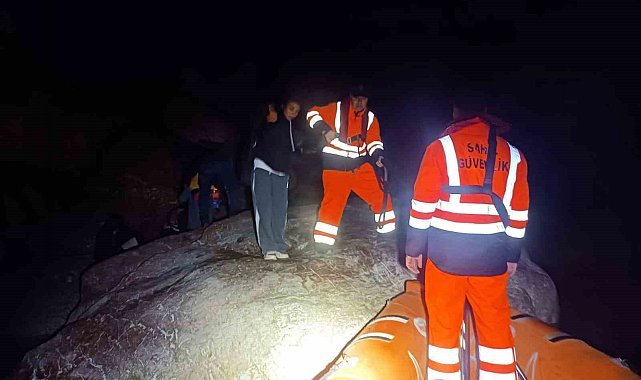 Fethiye'de 20'si çocuk 40 düzensiz göçmen yakalandı